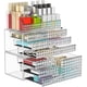 thumbnail image 1 of Organizador de maquillaje Awenia apilable con 8 cajones, paquete de 3, 1 of 8