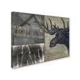 thumbnail image 2 of Trademark Fine Art "Moose" Canvas Art by Color Bakery, 2 of 3