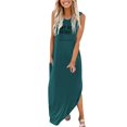 thumbnail image 1 of asddcavvf Robes pour Femmes Été Décontracté Plage Vacances Imprimé Robe Ample avec Poche Mode Ro, 1 of 4