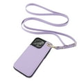 thumbnail image 2 of For iPhone 14 Crossbody Wallet Phone Case,With Shoulder Strap,Card Slots,Back Double Magnetic Clasp PU Leather Flip Kickstand,Durable Shockproof Anti-fall Phone Case Cover,Purple, 2 of 9