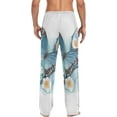 thumbnail image 2 of Butterfly Floral Ghost Pajama Pants, Men's Lounge Pants Light with Drawstring and Pockets, Christmas New Year Birthday Father's Day Gifts, X-Large, 2 of 7