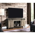 thumbnail image 2 of 60 - Inch Wide - Barn Door Design for Storage - Entertainment Corner - Sturdy and Decorative TV Stand, 2 of 4