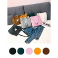 thumbnail image 5 of JAHH Women Corduroy Crossbody Bag Casual Zipper Tote Fashion Shoulder Handbag with Pockets Fashion Travel Shoulder Women Satchel Hand Bags, 5 of 9