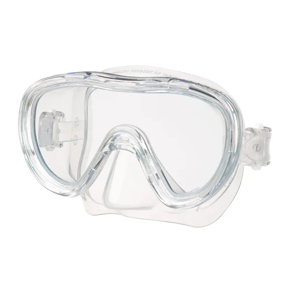 TUSA Kleio II Small, Single Lens Panoramic View Mask (Clear)