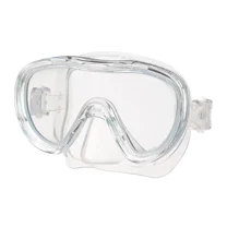 TUSA Kleio II Small, Single Lens Panoramic View Mask (Clear)