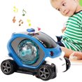 thumbnail image 1 of Police Car Toys For Boys , Space Capsule Projection Light Music Car Toy For 1, 2, 3, 4, 5 Years Old Boys And Girls (blue), 1 of 1