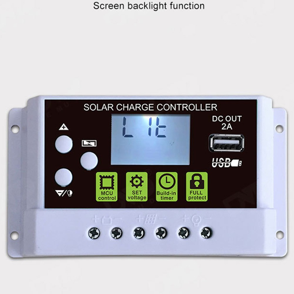 Mduoduo 12v Solar Controller Lithium Battery LeadAcid Battery