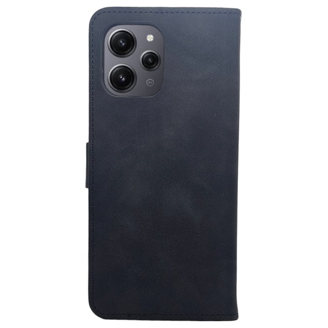 Funda Cartera Suave Cely Vesmir Para Xiaomi Redmi 12 Negro Más 2 Micas
