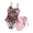 Multicolour-d, variant on MuXiKeJi Clothes Girls Swimsuits Two Piece Tankini Sets Ruffle Bathing Suit with Chest Pad Size 6-15 Years