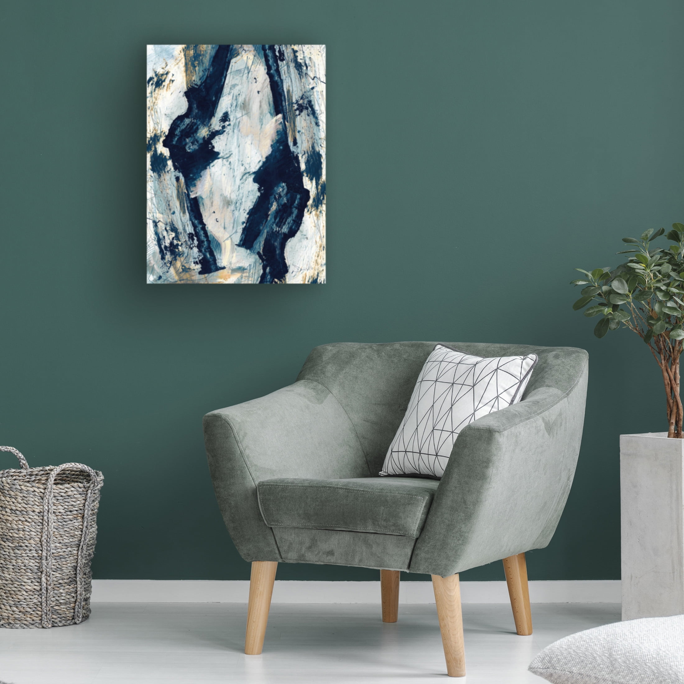 Trademark Fine Art Dan Hobday  Glacier Canvas Wall Art