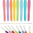 thumbnail image 3 of 53Pcs Crochet Hooks Tools Knitting Needles Stitches Knit Weave Craft Yarn Set Sewing Accessories, 3 of 7