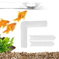 thumbnail image 3 of 30Pcs Aquarium Air Valve Connector, Plastic Connect Multiple Valves 3 Way Straight Tube, Fish Tank Pipe Management Accessory for Fish Tank Long Lasting Fish Tank Valve Accessory, 3 of 7