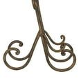 thumbnail image 6 of DecMode 5" x 9" Brown Metal Tabletop Arched Scroll Easel, 1-Piece, 6 of 9