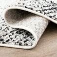 thumbnail image 6 of Alpha Contemporary 9' x 12' Beige and Gray Polyester Indoor Area Rug, 6 of 7
