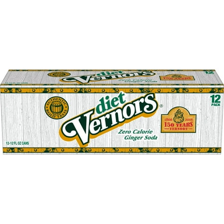 Vernors Ginger Ale Diet Soda, 12 Fl. Oz., 12 (Best Diet Ginger Ale)