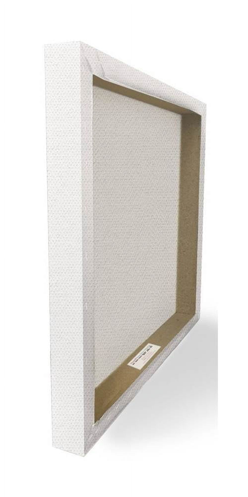 Stupell Industries Refresh Mosaic Flower Brown Bathroom Design Canvas Wall Art by Ziwei Li