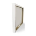 thumbnail image 2 of Stupell Industries Refresh Mosaic Flower Brown Bathroom Design Canvas Wall Art by Ziwei Li, 2 of 3