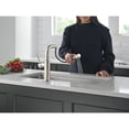 thumbnail image 2 of Delta Faucet Daneri Pull-Out Kitchen Faucet, Brushed Nickel Kitchen Faucets with Pull-Out Sprayer, Kitchen Sink Faucet, Faucet for Kitchen Sink with Magnetic Docking, Stainless, 2 of 8