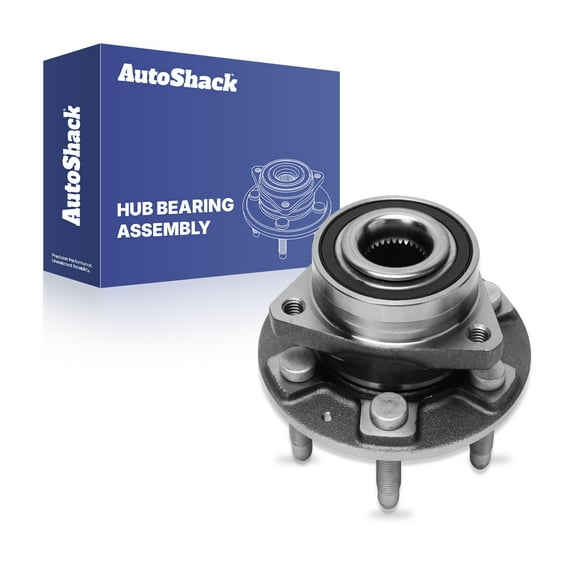 AutoShack Front Wheel Hub Bearing Assembly with ABS Replacement for 2018-2022 Chevrolet Traverse 2017-2022 GMC Acadia 1-PC