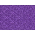 thumbnail image 1 of Ahgly Company Indoor Rectangle Patterned Bright Purple Area Rugs, 2' x 3', 1 of 6