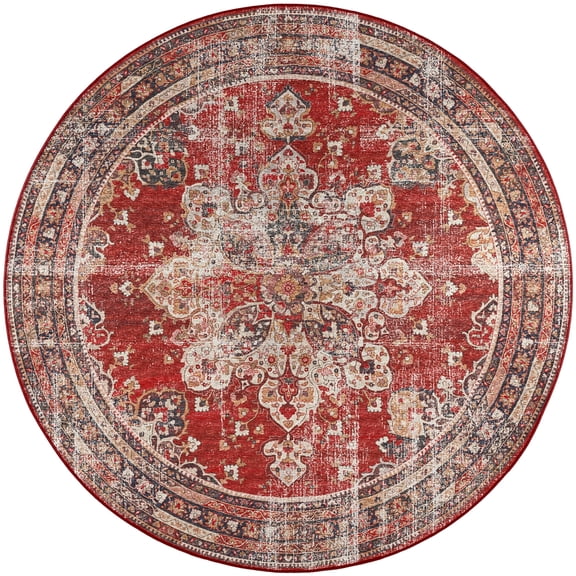 Dalyn Jericho Area Rug JC6-Garnet JC6GA10RO Garnet, 10' x 10'