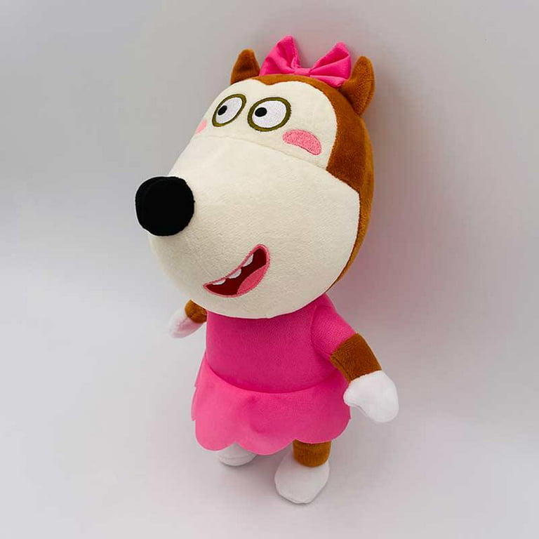 Cartoon wolfoo plush toy animal cute wolfoo family Lucy plush doll