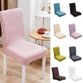 thumbnail image 1 of Neinkie Spandex Chair Covers Dining Room Chair Slipcovers Dining Chair Covers Parsons Chair Slipcover Stretch Chair Covers for Dining Room Removable and Washable, 1 of 7