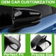 thumbnail image 2 of Rearview Mirror Cover Trim Side Mirror Cap Exterior Accessories, 2 of 5