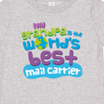 thumbnail image 4 of Inktastic Mail Carrier Grandpa Mailman Boys or Girls Baby T-Shirt, 4 of 5