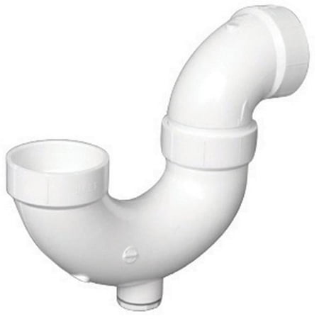 PVC00707X0600HA 1.5 in. P-Trap with Clean Out