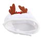 thumbnail image 1 of Sombrero navideño para mascotas, accesorios navideños coloridos, gorros ajustables para mascotas, gorros bonitos para perros y gatos, pequeños, color blanco, 1 of 5
