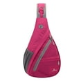 thumbnail image 1 of TIELUTT Sac Bandoulière pour Hommes Femmes Mode Poitrine Épaule Sac de Jour Sac à Dos Décontracté pour Voyage Randonnée Sac de Gym pour Chaussures de Football Sacs de Voyage Sac à Cordon Sac de Fin de Semaine pour Femmes Sac pour Homme, 1 of 3