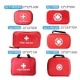 thumbnail image 3 of TELOLY 206Pcs First Aid Kit Emergency First Aid Kit for Home,Lightweight Medical Bag for Family Use, 3 of 3