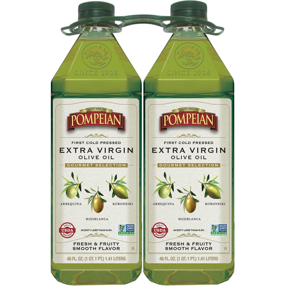 Product of Pompeian Gourmet Selection Extra Virgin Olive Oil, 2 pk./48