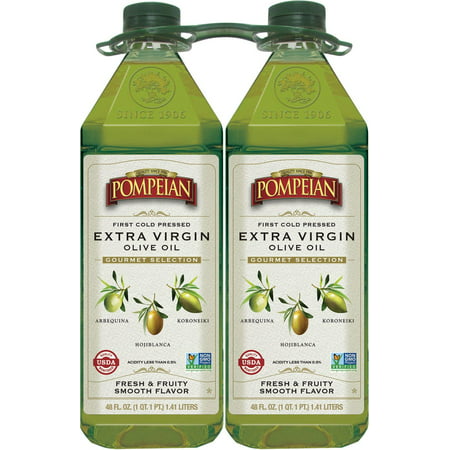 Product of Pompeian Gourmet Selection Extra Virgin Olive Oil, 2 pk./48 oz. [Biz