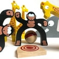 thumbnail image 2 of BeginAgain Safari Bowl Wooden Bowling Game, 2 of 3