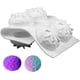 thumbnail image 1 of Molde de pastel de silicona de 6 cavidades Molde de pastel antiadherente de diamante 3d (blanco) Qi Cheng LingWen 8390606263773, 1 of 1