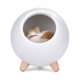 thumbnail image 1 of Lámpara de Noche con Diseño de Casita para Mascotas, Recargable y Ajustable, Ideal para Dormitorios y Decoración de Interiores, Modelo Blanco, 1 of 7