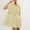 B49 Khaki plus size summer dresses Clearance Under $5, variant on Cagogo Womens Summer Spring Short Sleeve Party Dresses Under $10 Casual Patchwork Pleated A Line Short Mini Pleated Sun Dress Crew Neck Trendy Outfits Cocktail Dresses