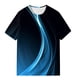 thumbnail image 5 of Men'S T-Shirt Short Sleeve Printed Summer Round Neck Top Trend Casual SweatshirtM, 5 of 5