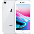 thumbnail image 1 of Restored Apple iPhone 8 - 64GB – Silver – 12MP Rear & 7MP Front Camera - Fully Unlocked Smartphone - Fair Condition, 1 of 1