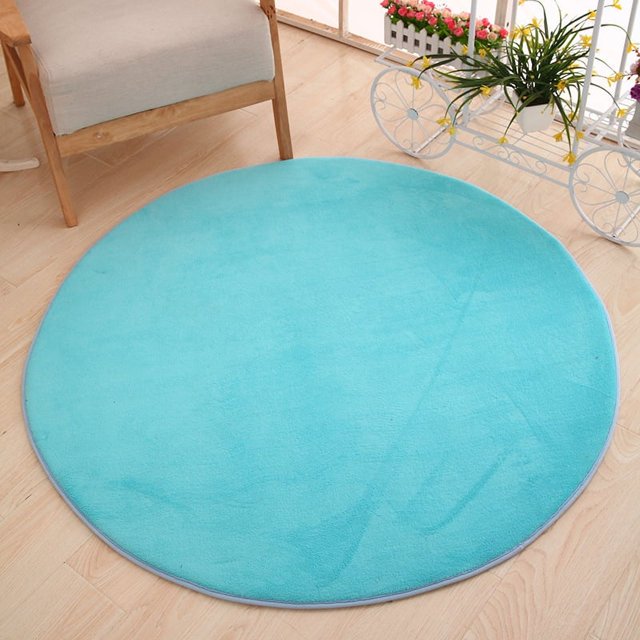 Alfombra de vellón de coral redonda engrosada, alfombra hexagonal para tienda de campaña para niños, alfombra para cesta colgante, alfombra para silla de ratán