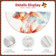 thumbnail image 3 of Sikiie Three Goldfish Watercolor Splash Christmas Tree Skirt, Christmas Tree Decorations, Christmas Decor, Tree Mat Decoration(30-48IN)-36", 3 of 6