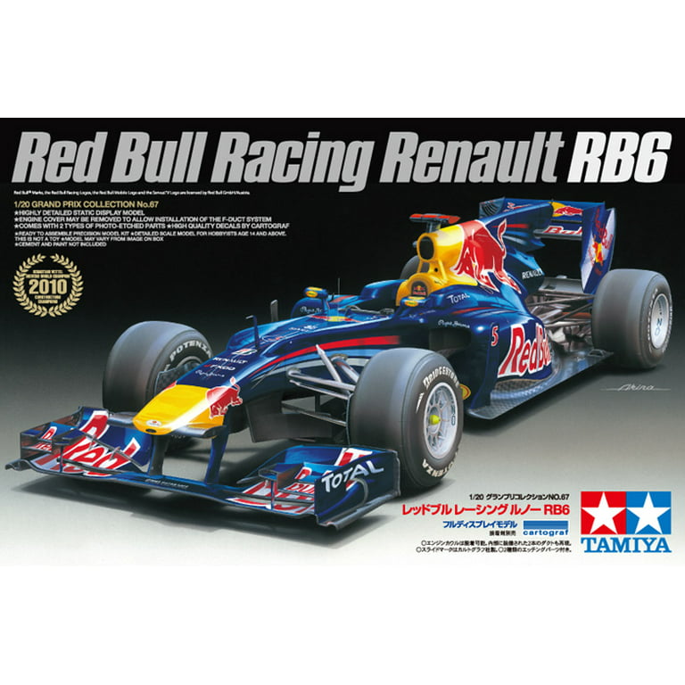 spids jomfru uheldigvis Grand Prix Collection - Red Bull Racing RB6 (Plastic model) Multi-Colored -  Walmart.com