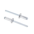 thumbnail image 1 of Unique Bargains 5mm Diameter 13mm Grip Length Silver Tone Aluminum Blind Rivets 60 Pack, 1 of 4