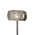 thumbnail image 2 of Benjara Hana 61" Floor Lamp- Modern Crystal Glass Shade- Metal- Black Nickel, 2 of 7