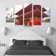 thumbnail image 3 of Cuadro Decorativo Tokio Templo Sensoji Panorámico Japonés Juego 5 Piezas 150x80cm para Sala Oficina Moderna, 3 of 5