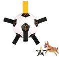 thumbnail image 1 of Pelota De Fútbol Para Perros, Pelota Interactiva para Mascotas para Interiores Y Exteriores, Regalos De Cumpleaños para Cachorros, Juguete De Agua para Perros Duradero Y Divertido, Juego De, 1 of 5