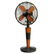 Angle View: DecoBreeze DOH2975 Legacy 24.5" Tall 1 Speed Table Fan