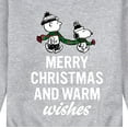thumbnail image 3 of Peanuts - Men's Winter Fun Crewneck Fleece Sweatshirts, 3 of 6